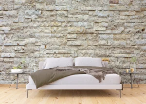 Wall Mural Beige Bricks, 375 x 270 cm, FTNXXL 2412