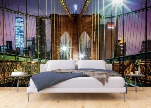 Wall Mural The Brooklyn Bridge, 375 x 270 cm, FTNXXL 2439