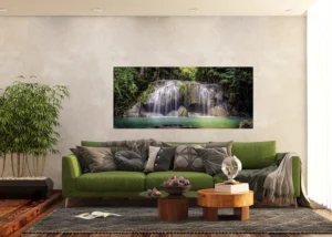 Wall Mural Waterfall in Paradise, 202 x 90 cm, FTNH 2743