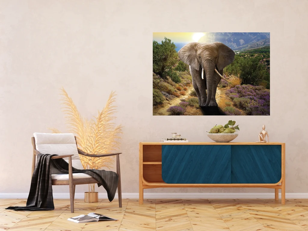 Wall Mural Elephant, 160 x 110 cm, FTNM 2671