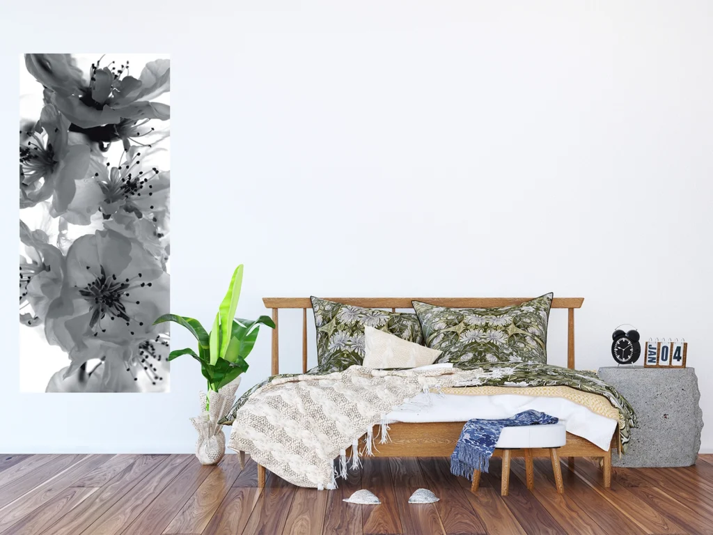 Wall Mural White Orchid, 90 x 202 cm, FTNV 2863