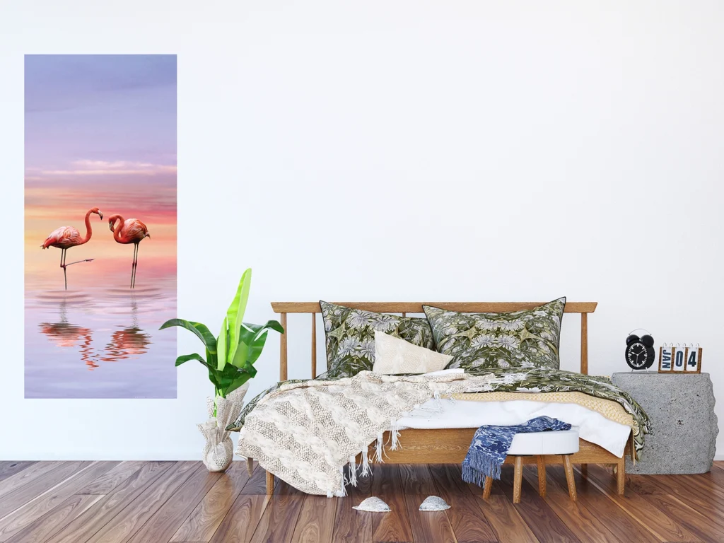 Wall Mural Flamingo, 90 x 202 cm, FTNV 2913