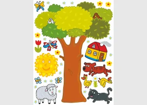 Wall Stickers Tree, 65 x 85 cm, K 1044