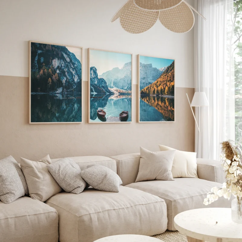 Poster Set Mountains, 3 x A3, P3 351467 - Image 2
