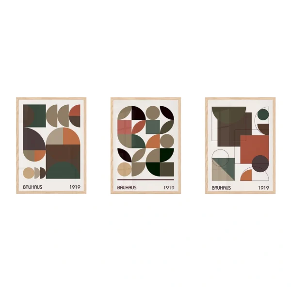 Poster Set Abstract, 3 x A3, P3 351443