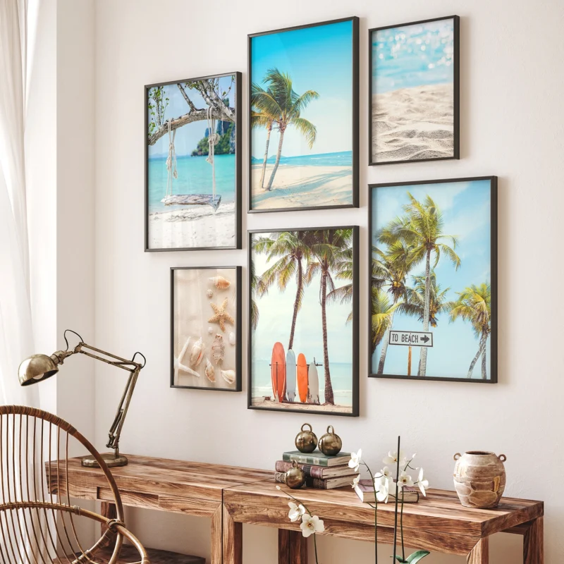 Poster Set Beach Set, 4 x A3, 2 x A4, P6 351371 - Image 5