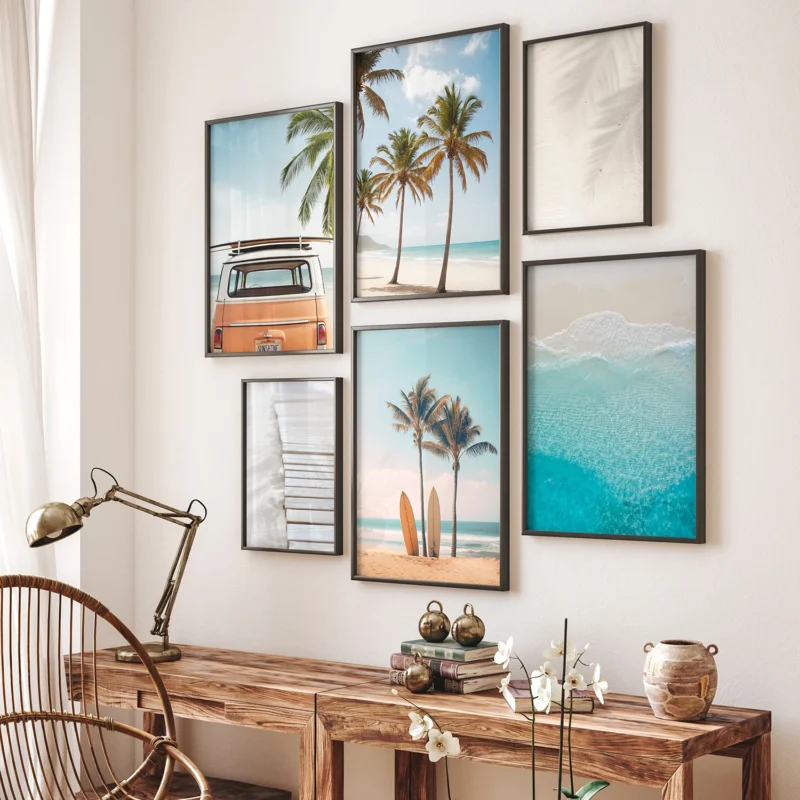 Poster Set Beach Set, 4 x A3, 2 x A4, P6 351371 - Image 2