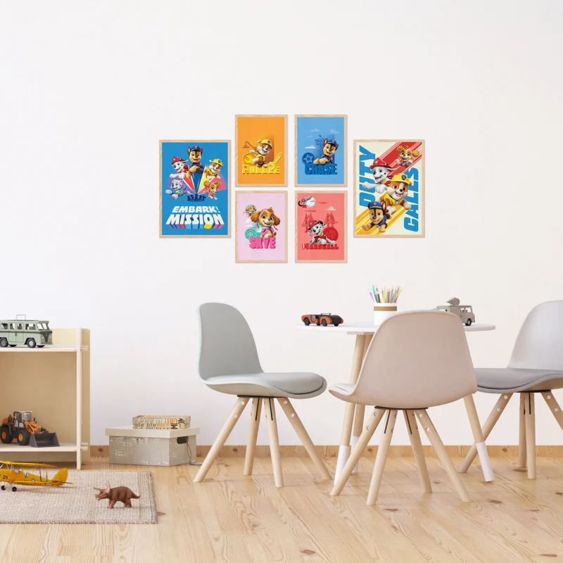 Poster Set Paw Patrol, 2 x A3, 4 x A4, P6 351399 - Image 5