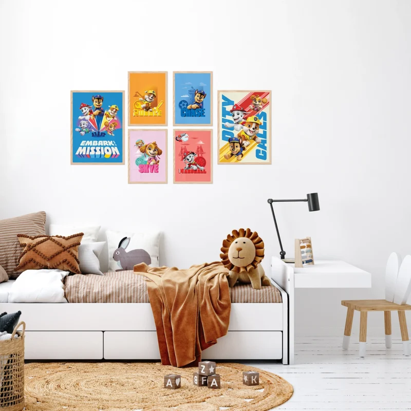 Poster Set Paw Patrol, 2 x A3, 4 x A4, P6 351399 - Image 6