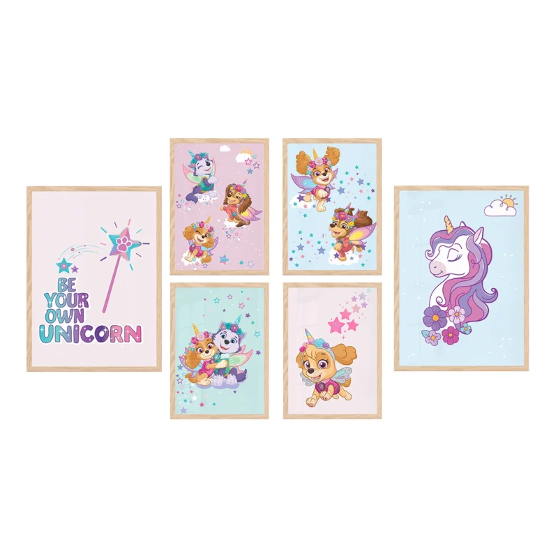 Poster Set Paw Patrol, 2 x A3, 4 x A4, P6 351413 - Image 2