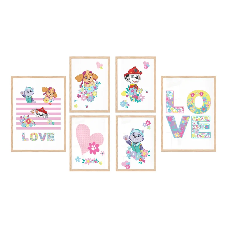 Poster Set Paw Patrol, 2 x A3, 4 x A4, P6 351413