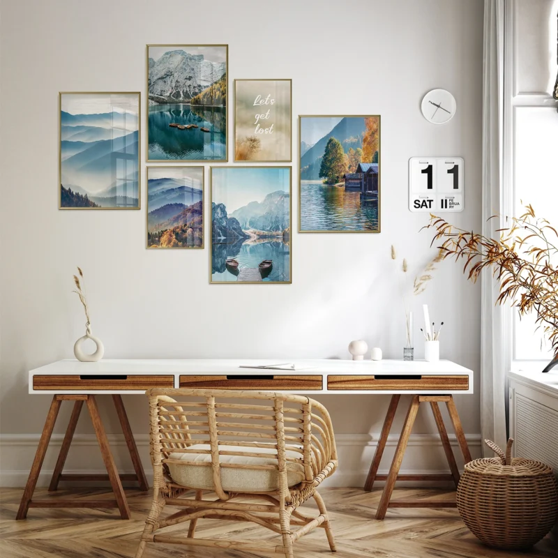 Poster Set Autumn Forest, 4 x A3, 2 x A4, P6 351301 - Image 2