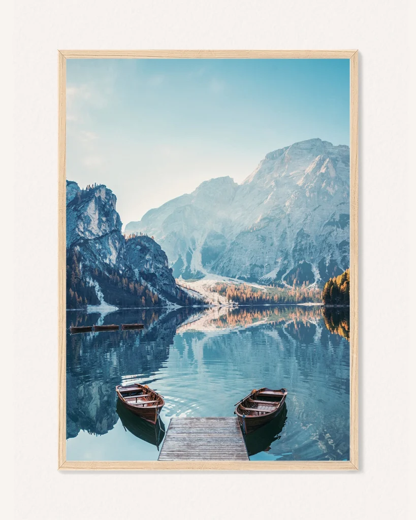 Poster Mountain Stillness / Serene Mountains, 30 x 42 cm, P 351309