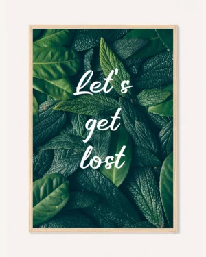 Poster Mint Leaves / Pine Sprouts, 21 x 30 cm, P 351325