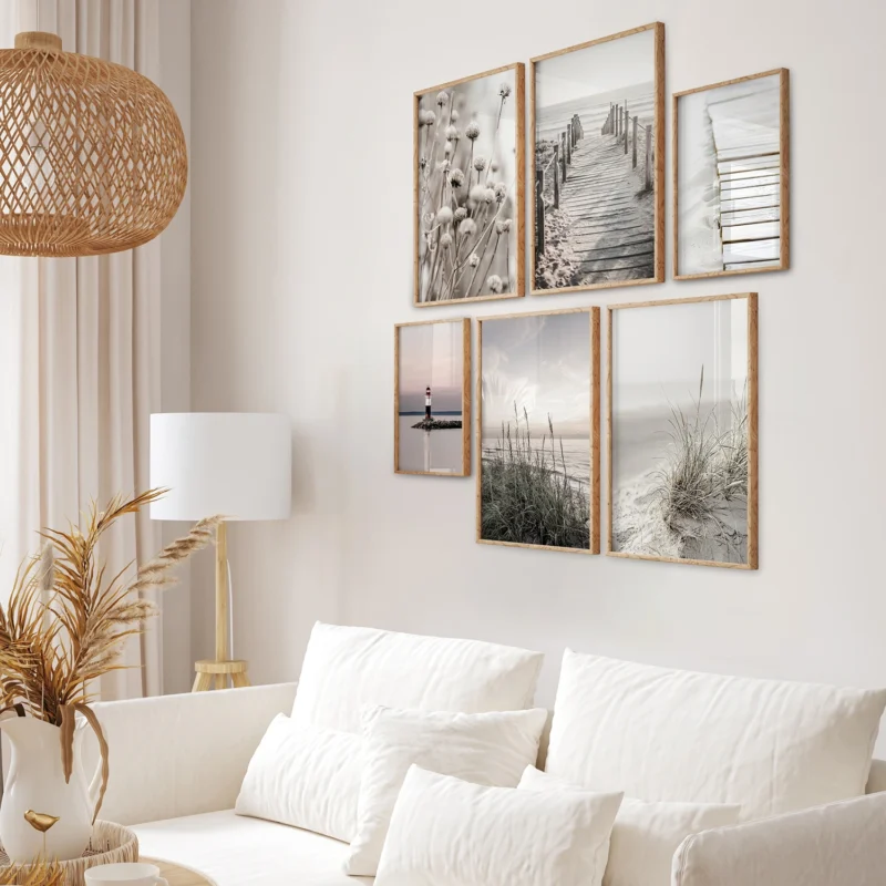 Poster Set Beige Pampas, 4 x A3, 2 x A4, P6 351329 - Image 7