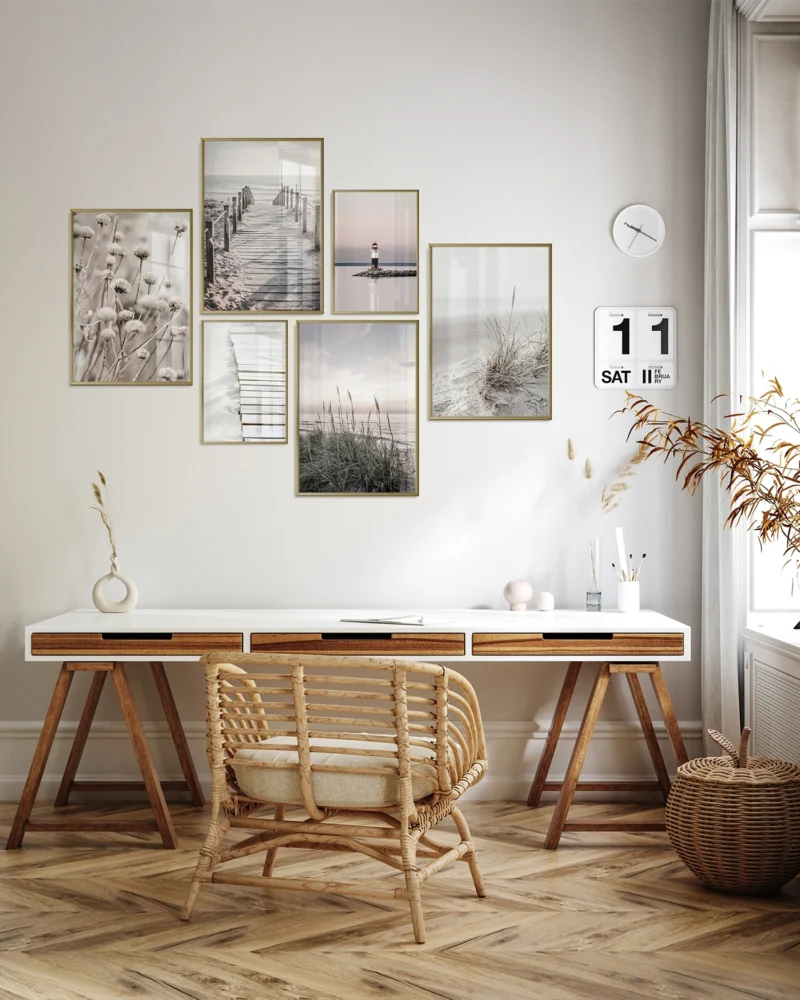 Poster Beach Swings / Beach Dunes, 30 x 42 cm, P 351341 - Image 10