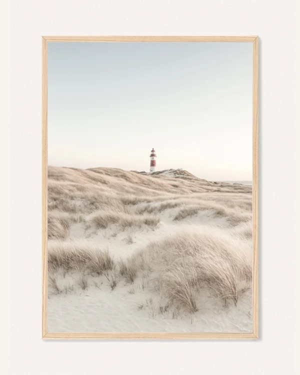 Poster Lighthouse / Summer Landscape, 30 x 42 cm, P 351349