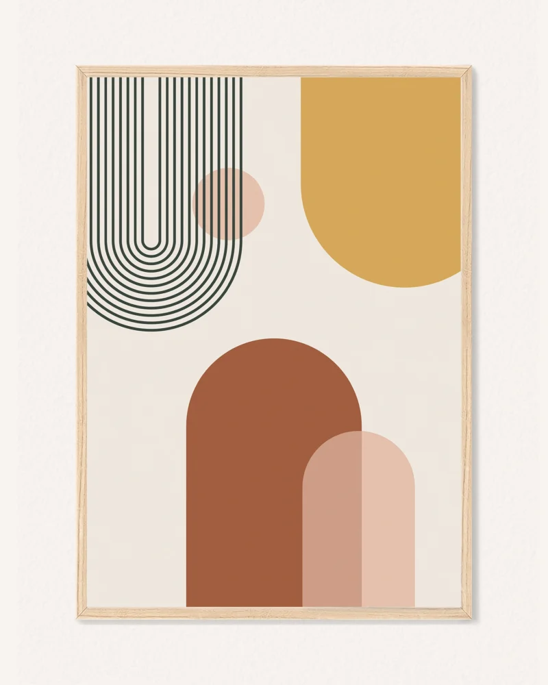 Poster Abstract Composition, 30 x 42 cm, P 351429 - Image 2