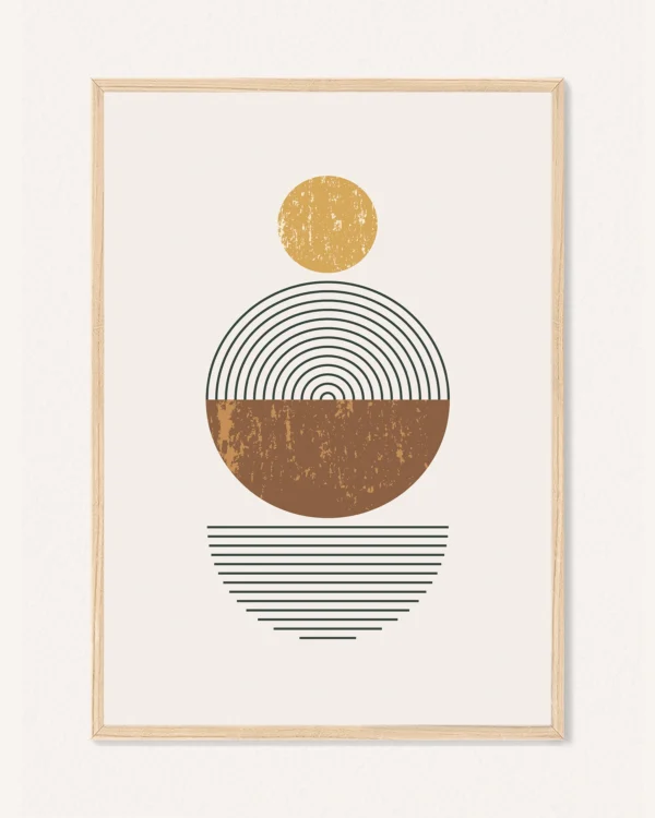 Poster Abstract Composition, 30 x 42 cm, P 351429