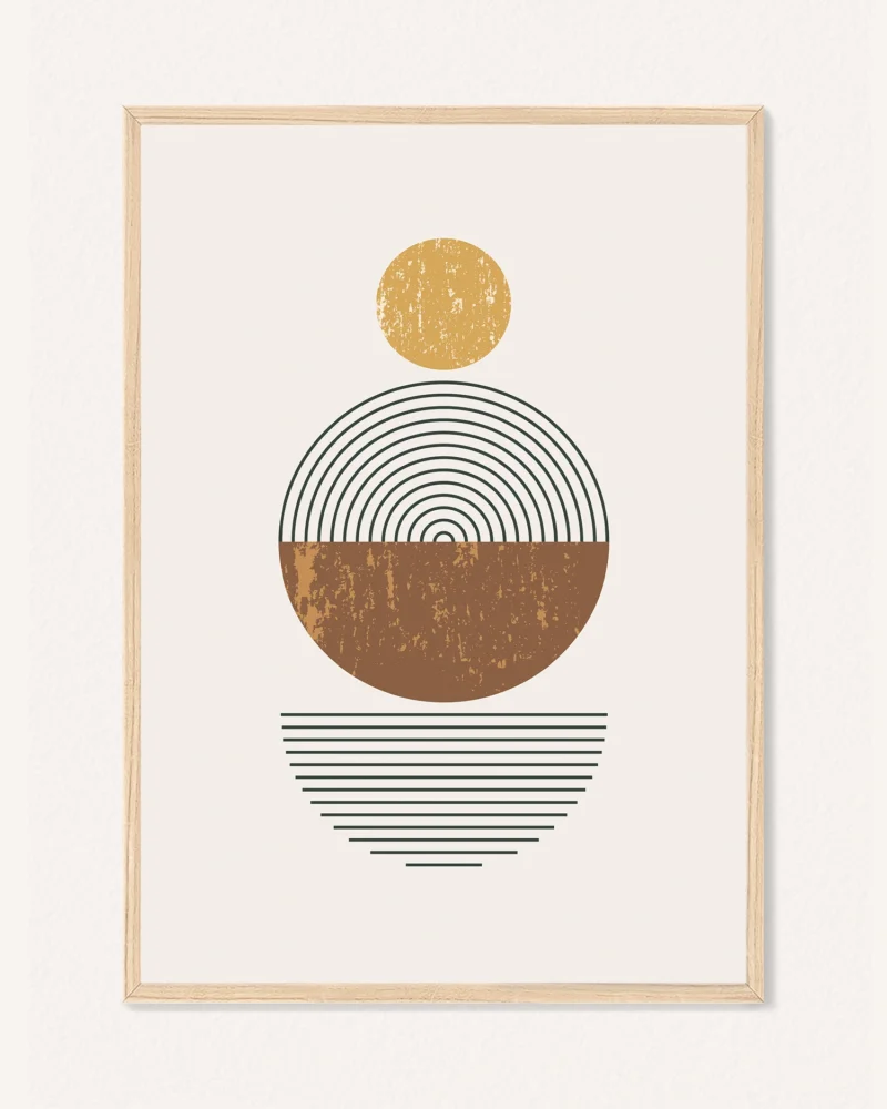 Poster Abstract Composition, 30 x 42 cm, P 351429
