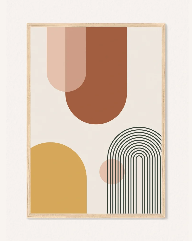 Poster Abstract Composition, 30 x 42 cm, P 351433 - Image 2