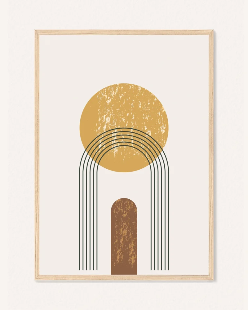 Poster Abstract Composition, 30 x 42 cm, P 351433