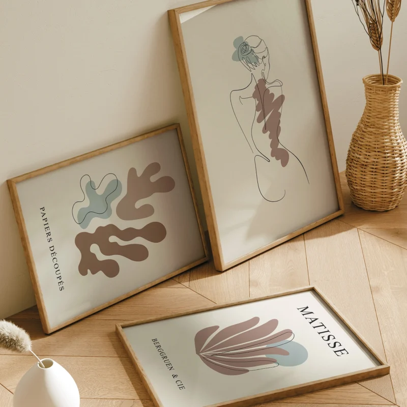 Poster Set Abstract, 3 x A3, P3 351435 - Image 4