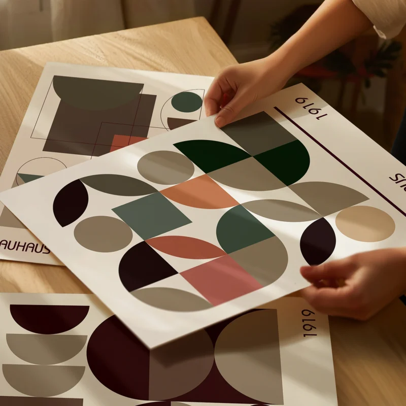 Poster Set Abstract, 3 x A3, P3 351443 - Image 8