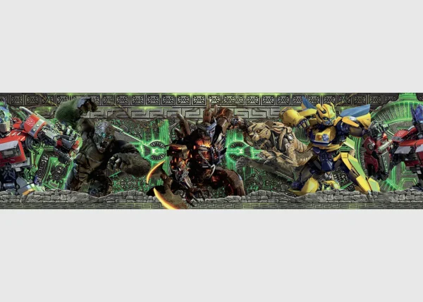 Wall Border Transformers Attack | 5 m x 13.8 cm | WBD 8037