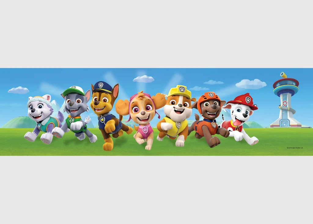 Wall Border Paw Patrol | 5 m x 9.7 cm | WBD 8161