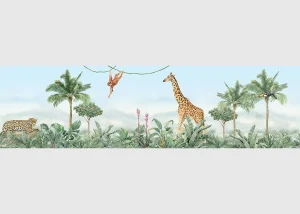 Wall Border Jungle | 5 m x 13.8 cm | WBD 8177