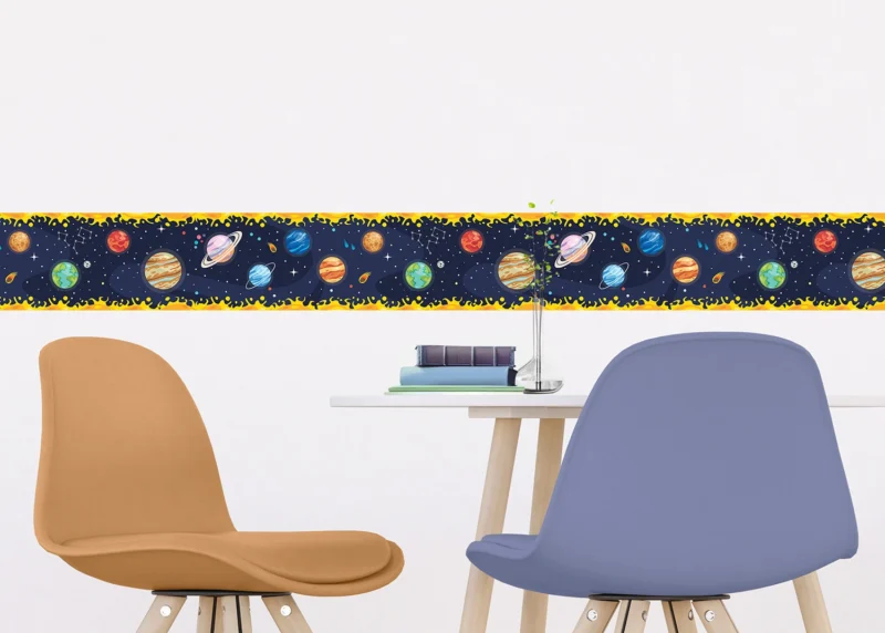 Wall Border Cosmic Parade | 5 m x 13.8 cm | WBD 8257 - Image 5