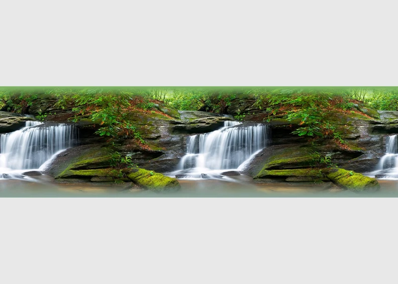 Wall Border Hidden Waterfalls | 5 m x 13.8 cm | WB 8206