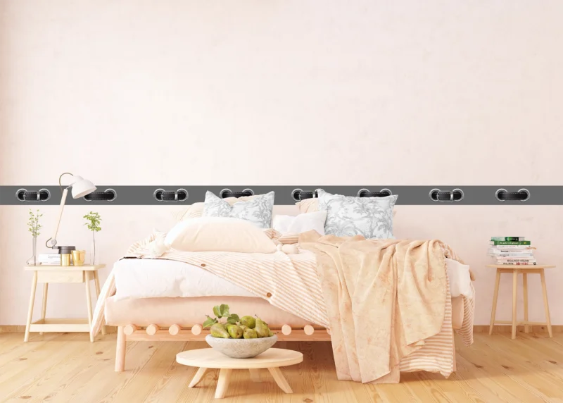 Wall Border Grey Belt Clasp | 5 m x 13.8 cm | WB 8247 - Image 7
