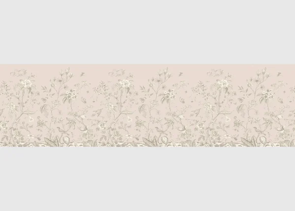 Wall Border Floral Abstraction | 5 m x 13.8 cm | WB 8251