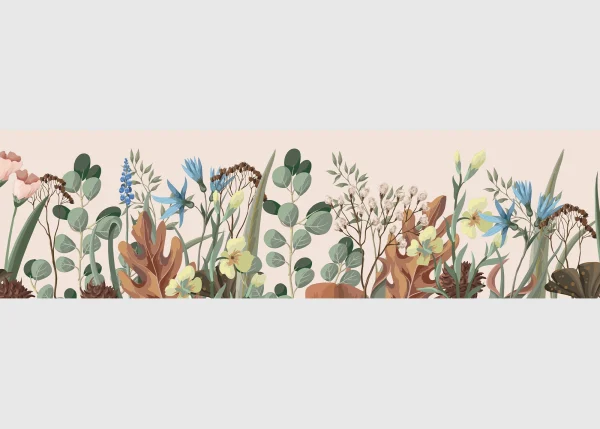 Wall Border Verdant Eden | 5 m x 13.8 cm | WB 8255