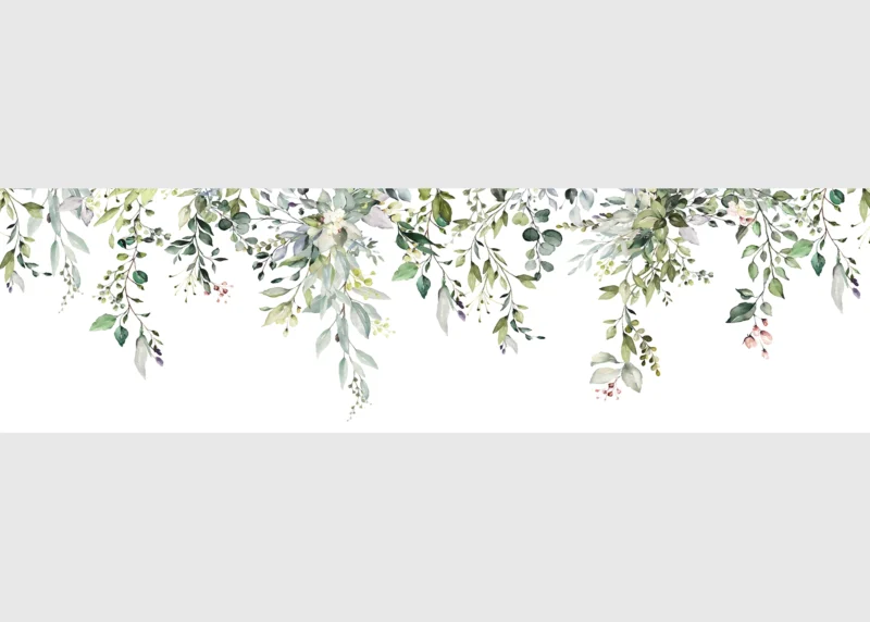 Wall Border Watercolor Branches | 5 m x 13.8 cm | WB 8285