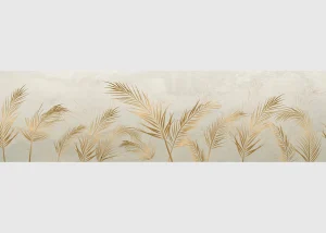 Wall Border Pampas Abstraction | 5 m x 13.8 cm | WB 8291