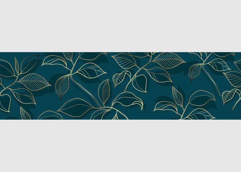 Wall Border Gilded Foliage | 5 m x 13.8 cm | WB 8403