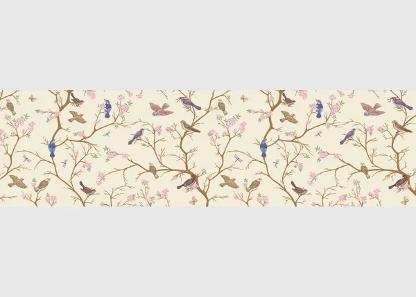 Wall Border Treetop Singing | 5 m x 13.8 cm | WB 8413