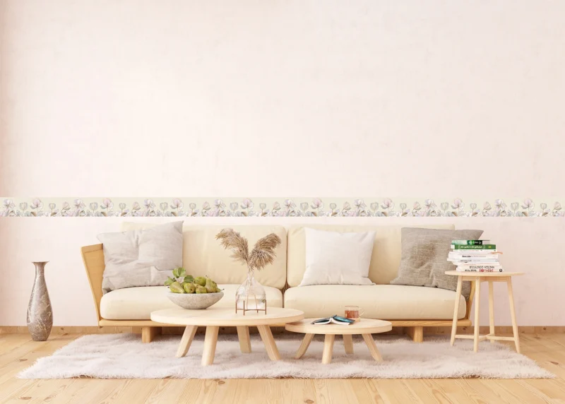 Wall Border Pastel Graphics | 5 m x 13.8 cm | WB 8429 - Image 4