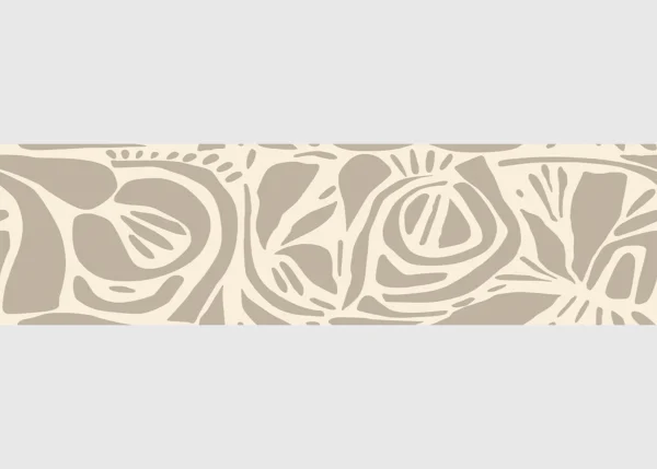 Wall Border Modern Abstract Flora | 5 m x 13.8 cm | WB 8443