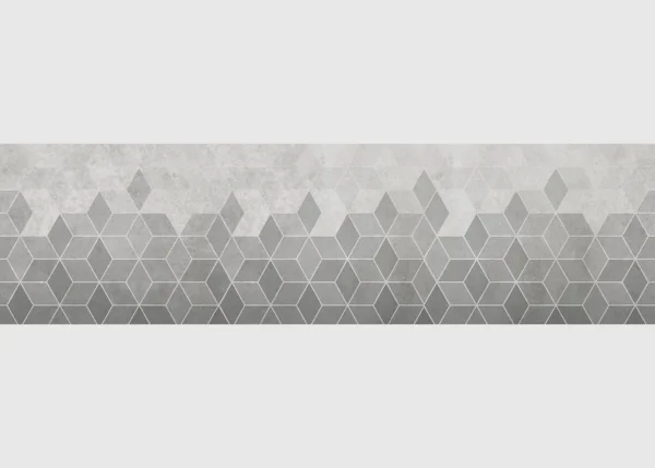 Wall Border Grey Mosaic | 5 m x 13.8 cm | WB 8449