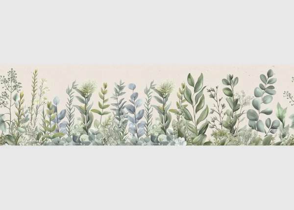 Wall Border Greenery | 5 m x 13.8 cm | WB 8477