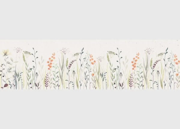 Wall Border Subtle Blossom | 5 m x 13.8 cm | WB 8485